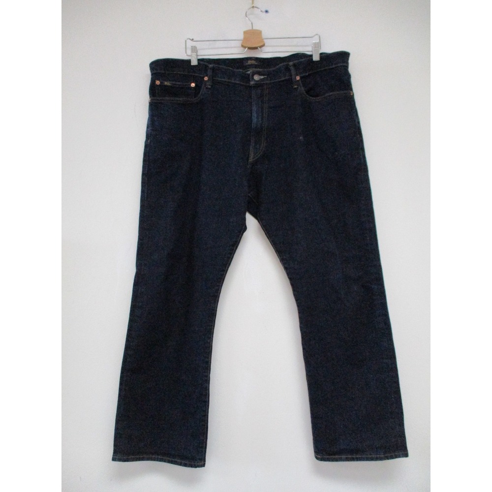 Polo Ralph Lauren Jeans Mens 40x32 Blue Classic Fit Dark Wash Straight Denim